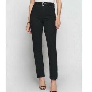 Reformation Liza Ultra High Rise Straight Jeans